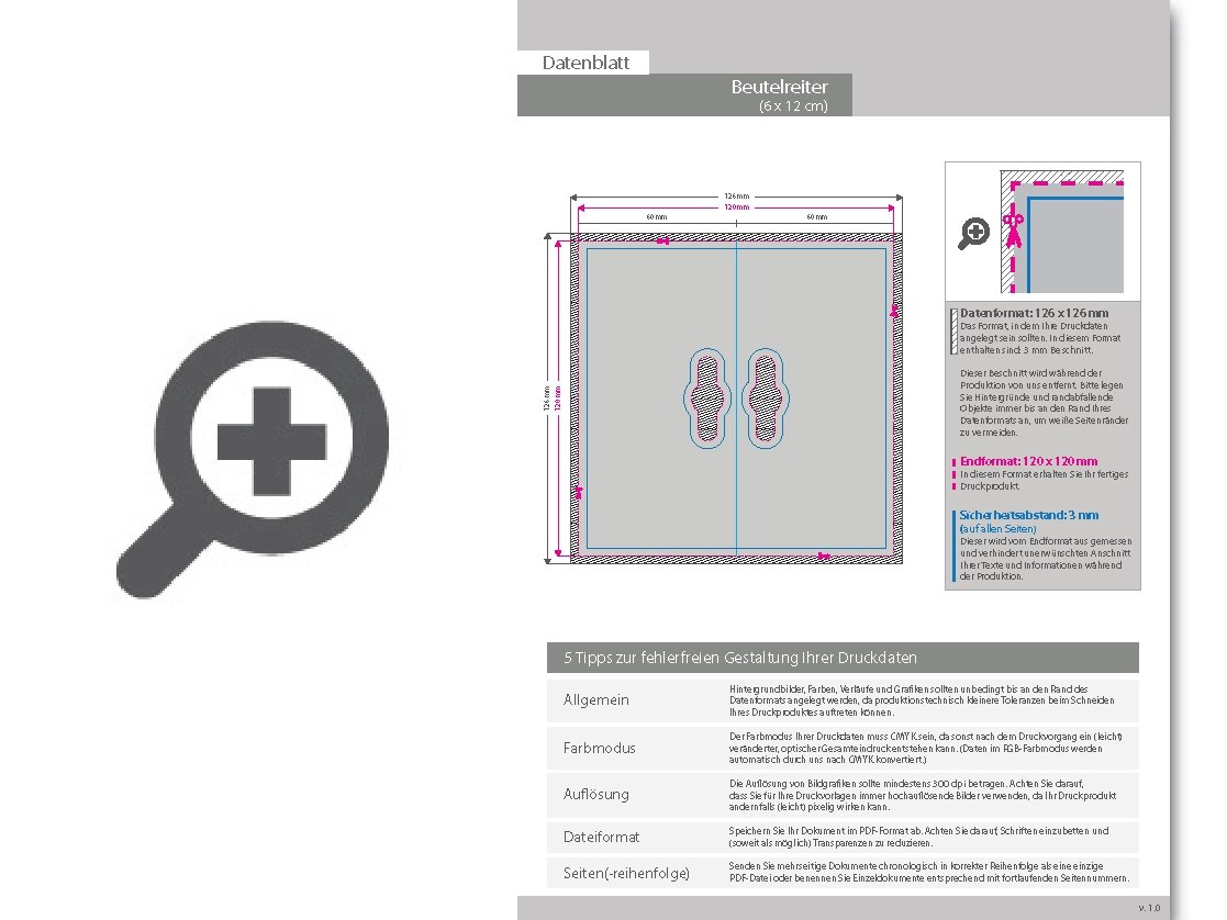 Product Bild sattelreiter_(6_x_12_cm)_einseitig_bedruckt_4_0-farbig